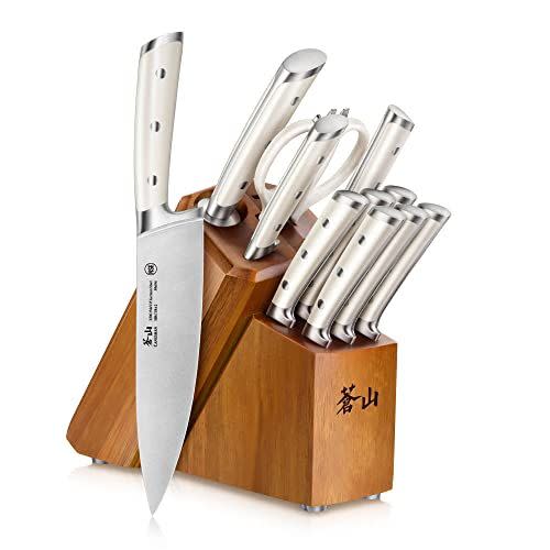 58) Steel Forged 12-Piece Knife Block Set