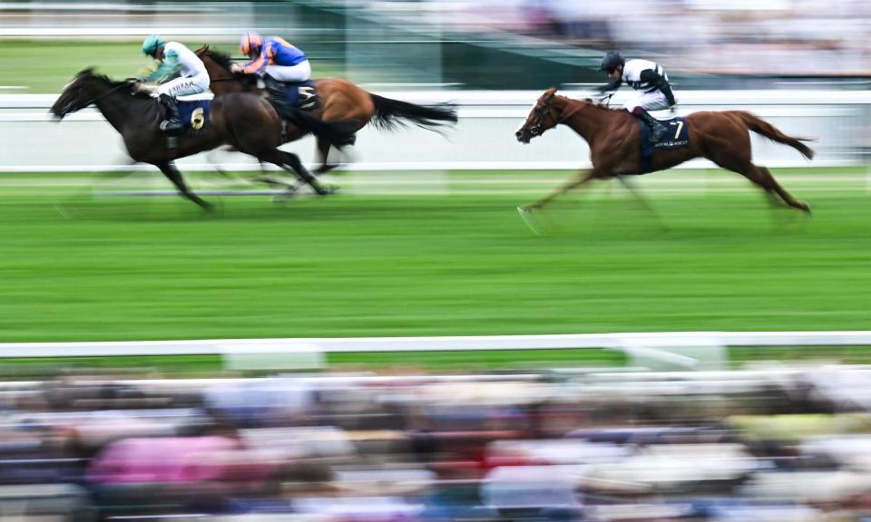 <span>Porta Fortuna scoots home in the Coronation Stakes.</span><span>Photograph: Ben Stansall/AFP/Getty Images</span>