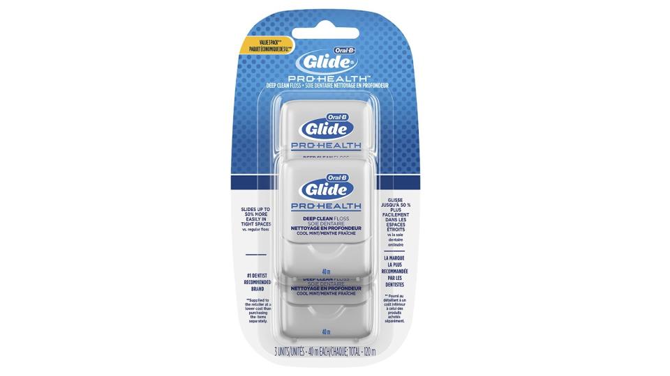 Oral-B Glide Pro-Health Deep Clean Dental Floss. (Image via Amazon)