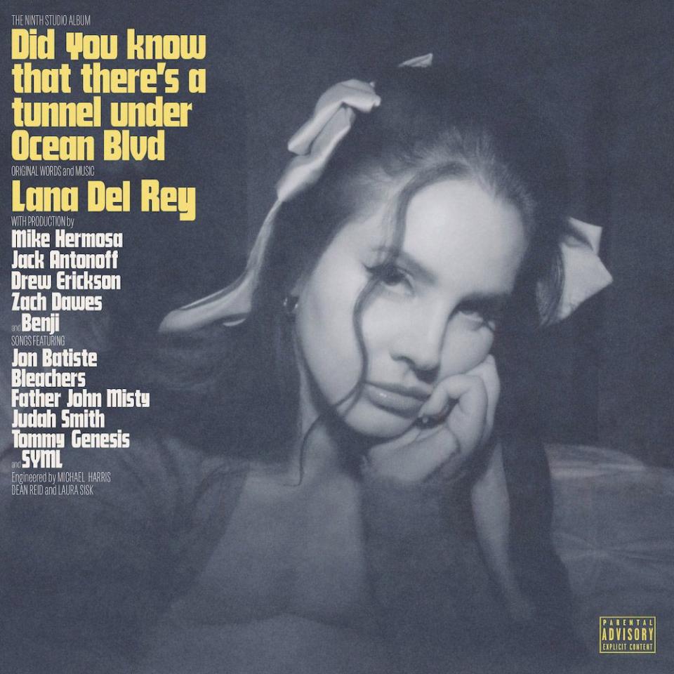 lana del rey did you know that theres a tunnel under ocean blvd record