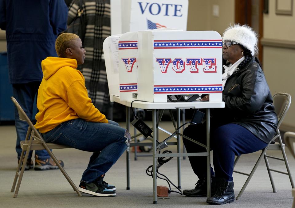 In-person absentee voting, also known as early voting, takes place Monday at the Capitol Drive Voting Center, 6001 W. Capitol Dr. in Milwaukee. The spring election ballot includes two referendum questions on elections.