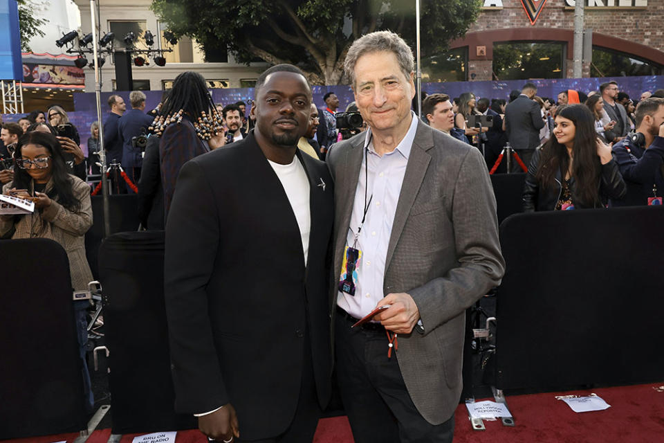 Daniel Kaluuya and Tom Rothman