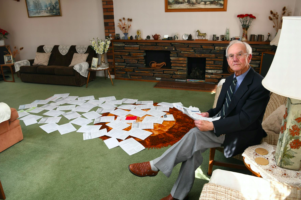 Derek Cheesbrough has been sent 100 letters from TV Licensing despite not owning a TV since 1997 (SWNS)