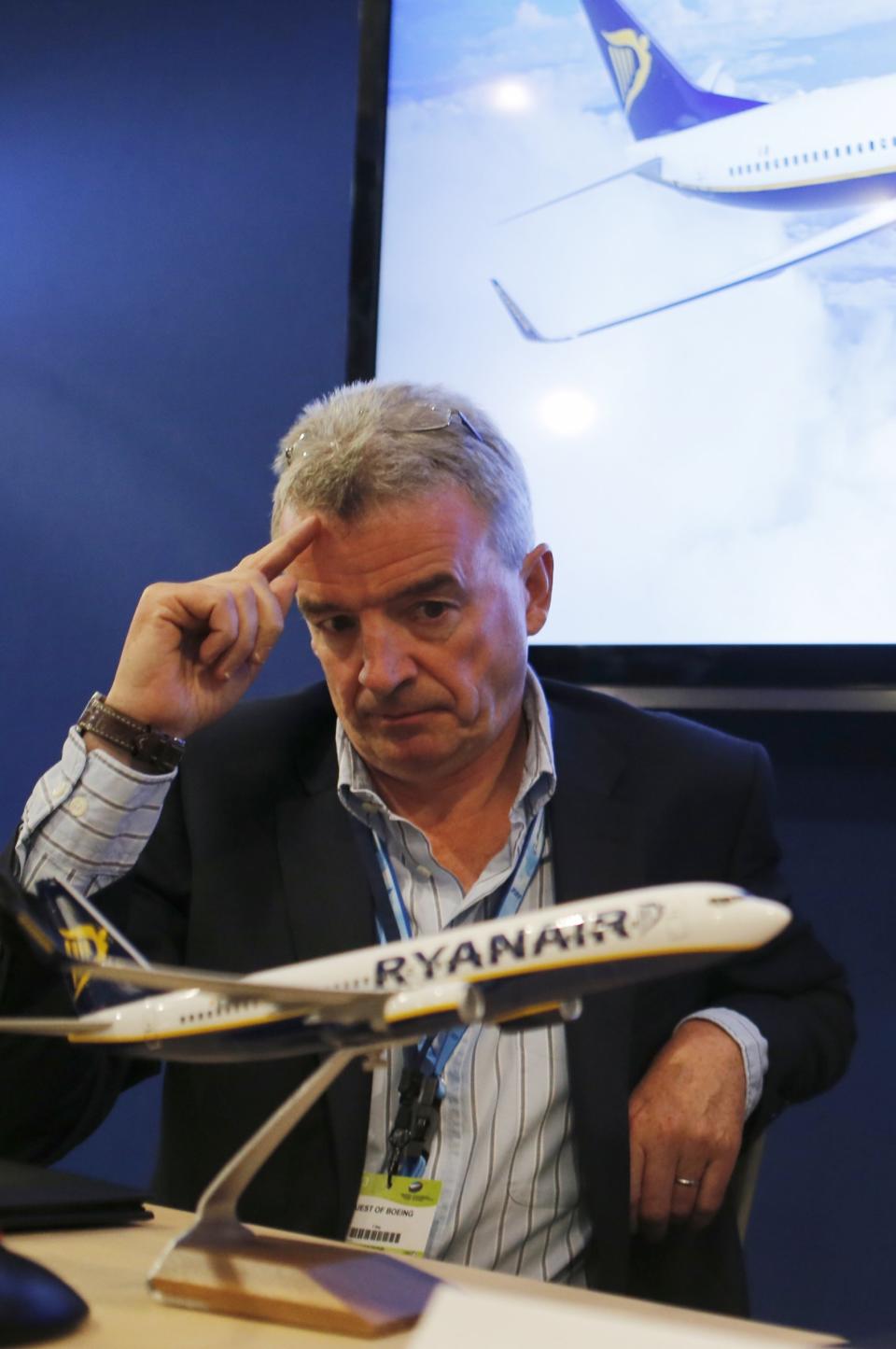 Ryanair's Michael O'Leary (REUTERS/Pascal Rossignol)