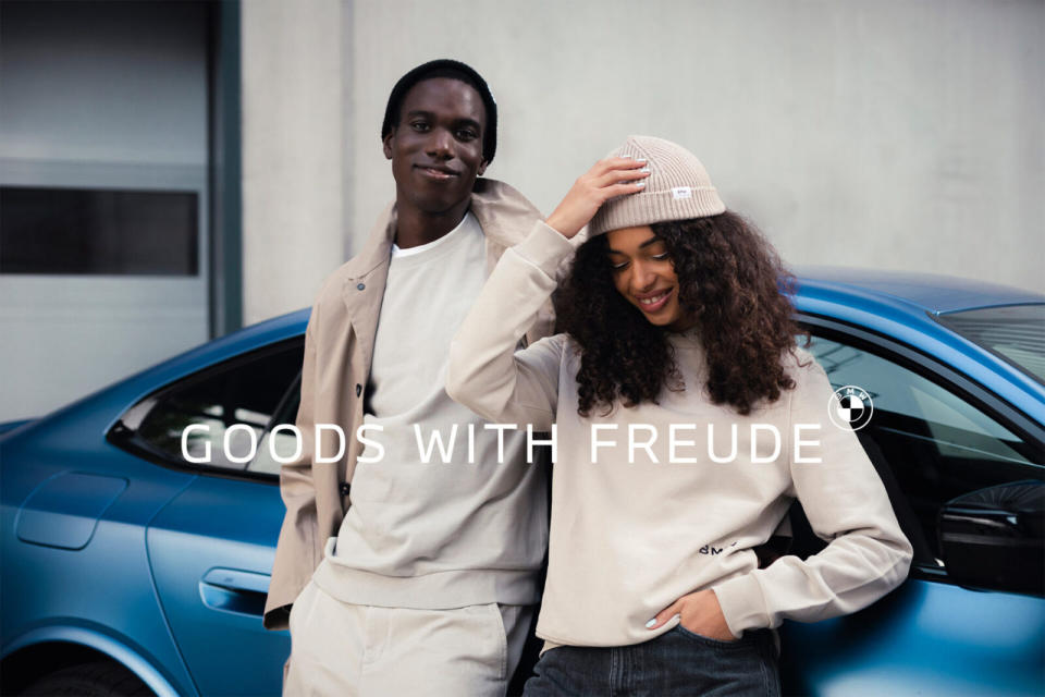 全新BMW風格精品「GOODS-WITH-FREUDE」系列結合了極簡設計以及莫蘭迪色調的色彩美學，為全新系列打造出適合任何時刻、各種心情的完美衣著與配件.