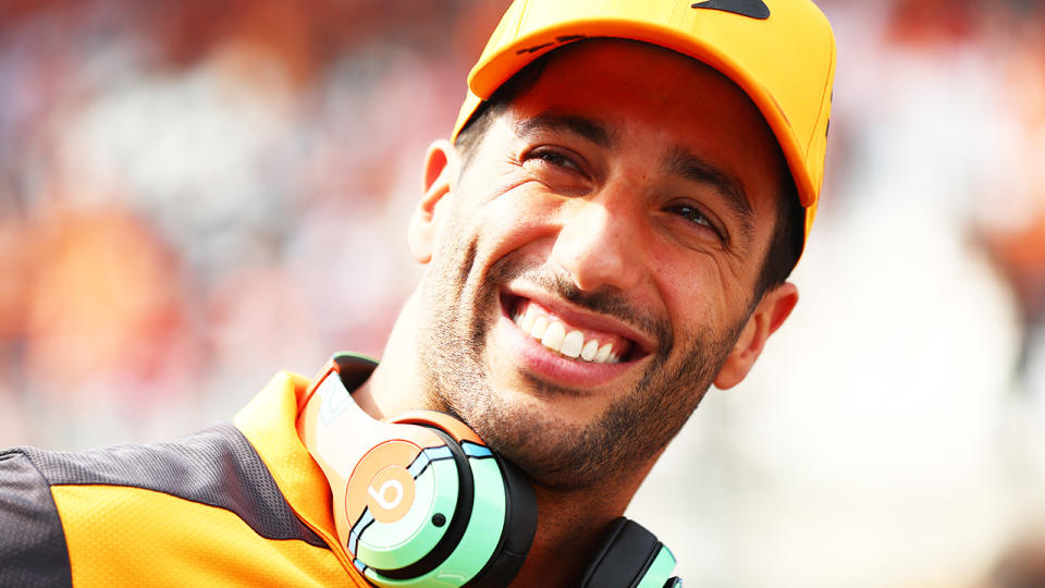 Daniel Ricciardo, pictured here before the Dutch Grand Prix in Zandvoort.