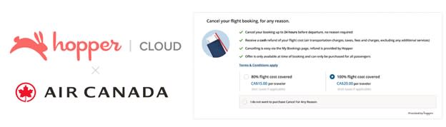 Air Canada customers gain access to 'Cancel for Any Reason' - delivering greater freedom & flexibility when booking travel