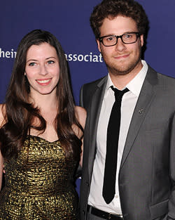 Seth Rogen and Lauren Miller Steve Granitz/Wireimage.com