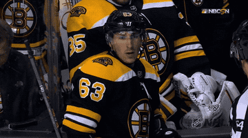 Boston Bruins hockey player