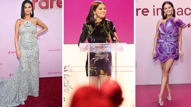 Selena Gomez's Outfits On 'Rare' Album Press Tour – Pics