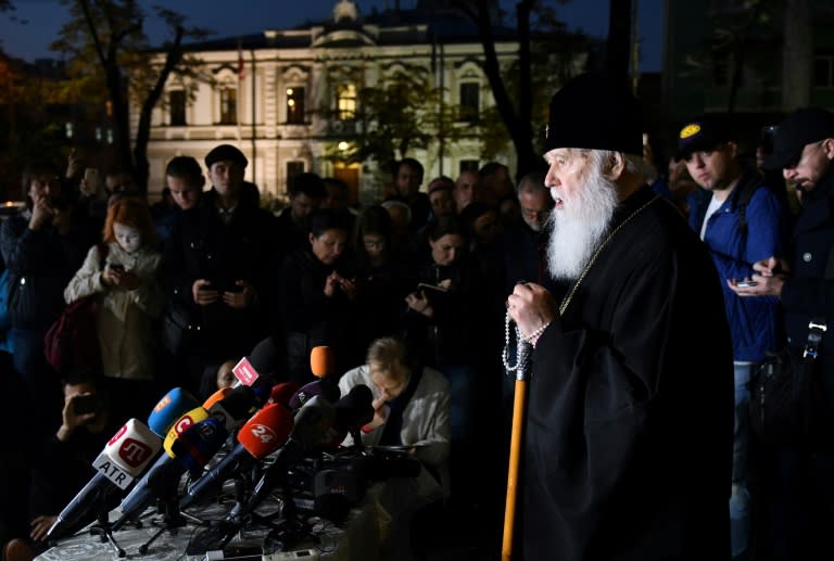Ukrainian Orthodox Church Patriarch Filaret insists he is ready, even at 89, to lead an independent unified Ukrainian Orthodox Church, despite the prospect of stoking tension with Moscow
