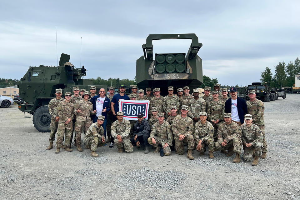 Wilmer Valderrama's USO Tour Photo Diary