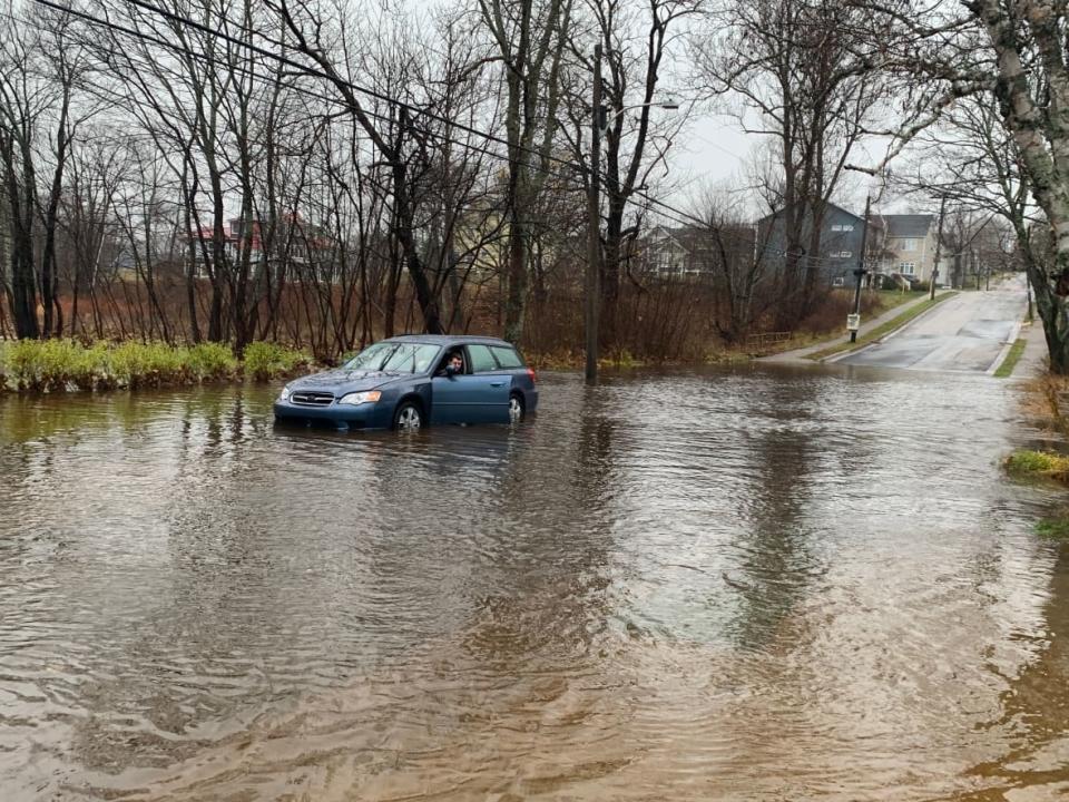 Parts of Cape Breton are under a rainfall warning Saturday. High winds will affect much of the Maritimes. (Holly Connors/CBC - image credit)