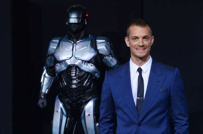 Joel Kinnaman played Robocop in a 2014 remake. File Photo by Jim Ruymen/UPI