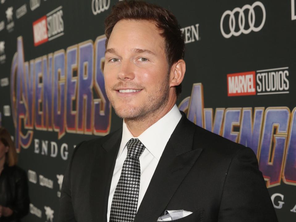 chris pratt avengers endgame la premiere