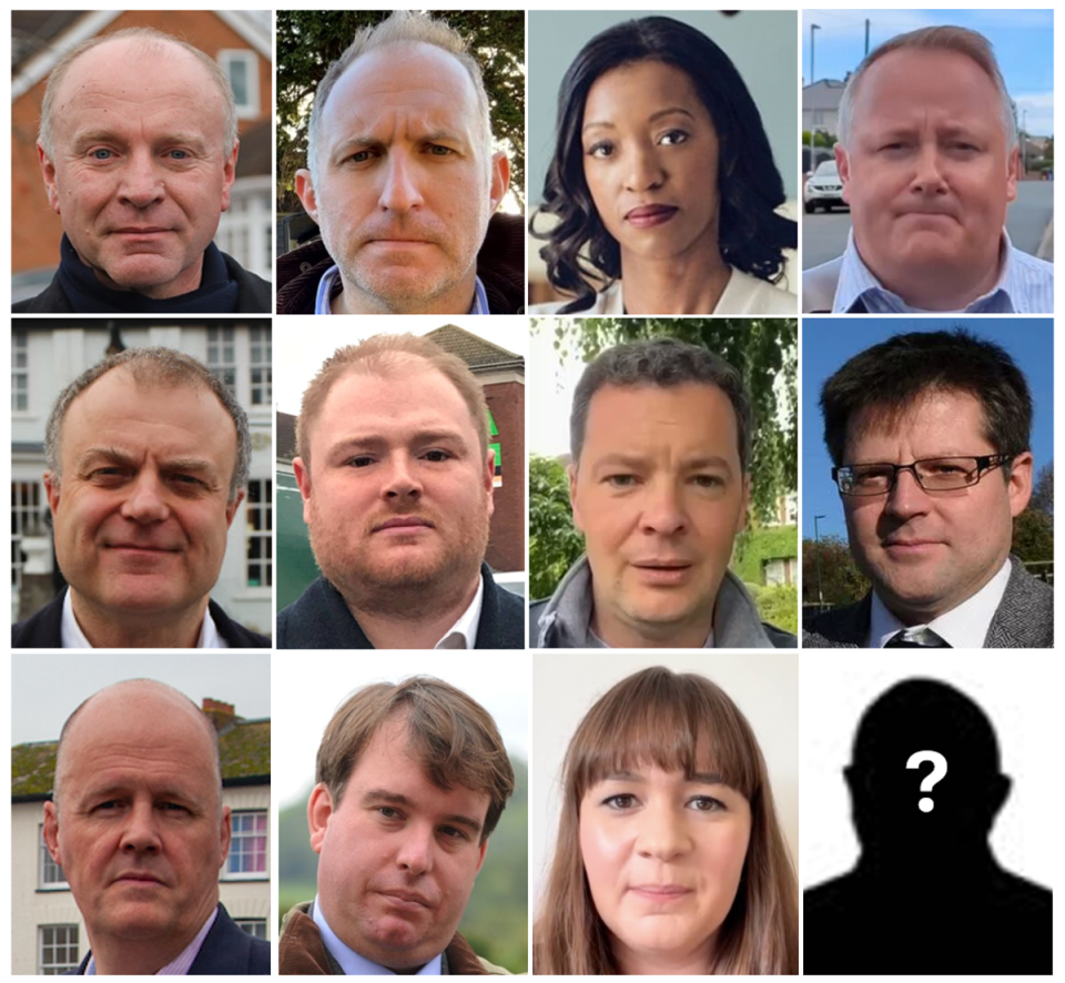 Labour are targeting Rishi Sunak over controversies surrounding these 12 candidates (Labour Party)