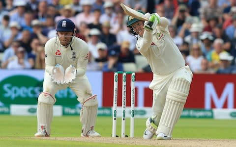 Peter Siddle adds precious runs to the Australia total - Credit: afp