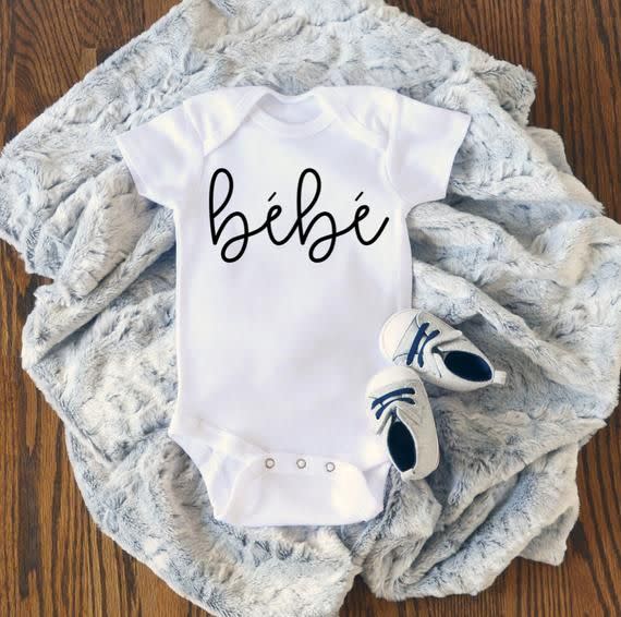 Schitt's Creek "Bébé" Onesie