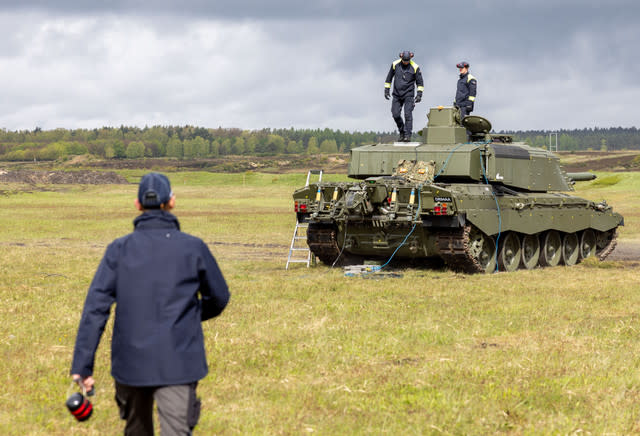 British Army's Most Lethal Tank Undertakes First Live Fire Exercises