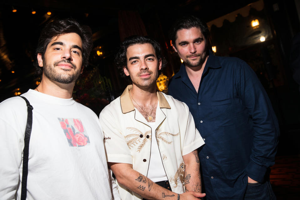 Mike Deleasa and Joe Jonas