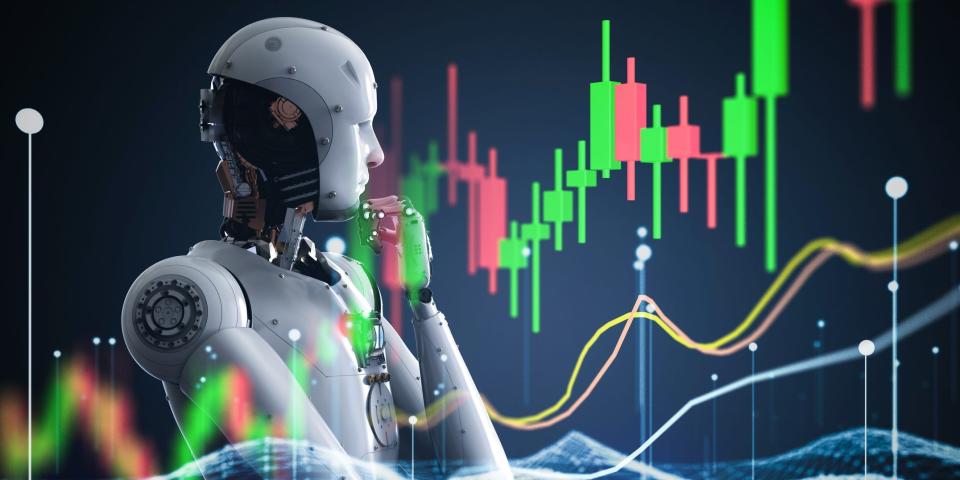 robot ai artificial intelligence chatgpt chart trading