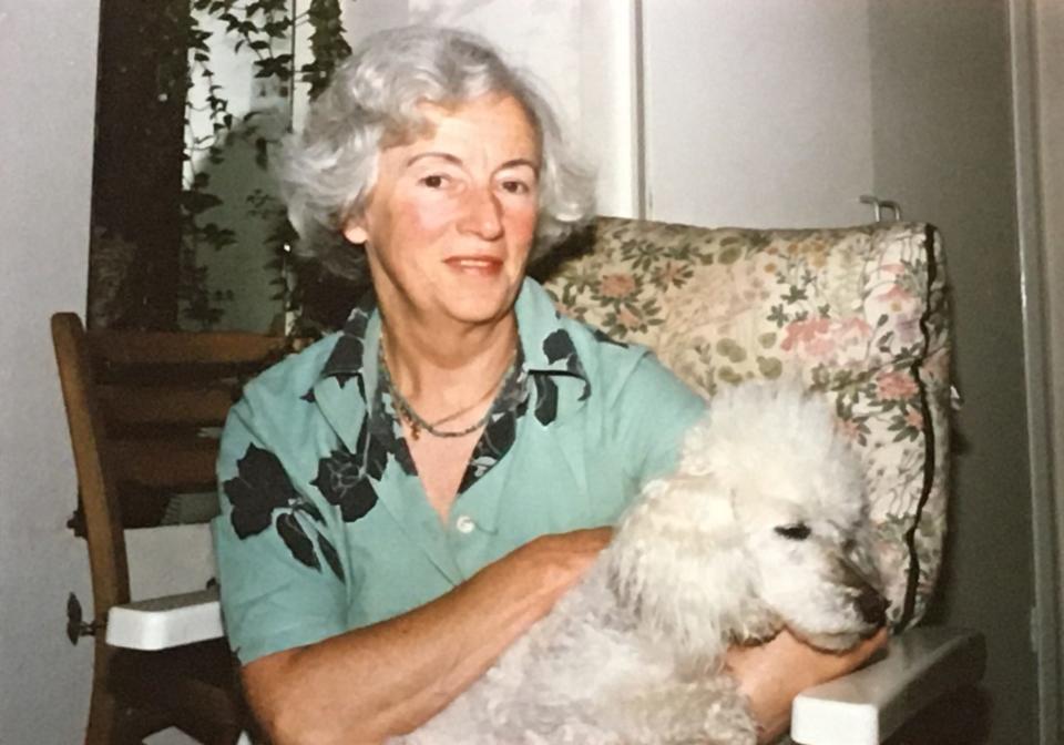 Doreen Pugh: in later life she lived in Herstmonceux, and volunteered at Chartwell when it was opened by the National Trust - Courtesy of Monty Wates