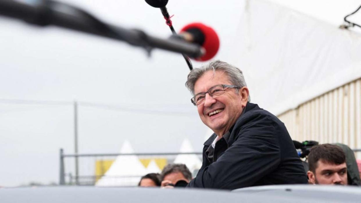 Mélenchon, ici à la Fête de l’Humanité, se confie sur Stéphane Bern