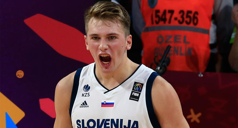 Luka Doncic is arguably the most decorated European player to make a jump to the NBA. (AP)