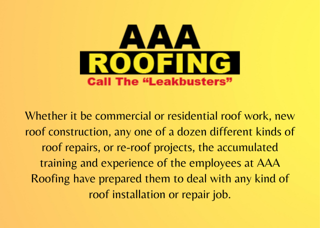 Projects  AAA Roofing