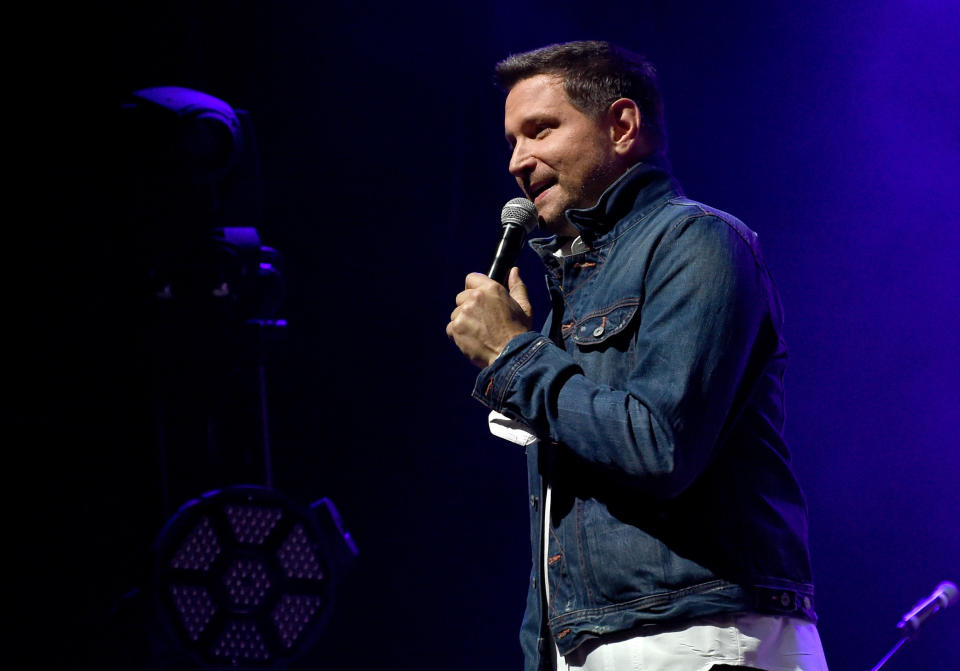 Ty Herndon came out as gay in 2014 &mdash; these days, he says he's starting to see "two cowboy hats two-stepping together" more often at his country shows. (Photo: Rick Diamond via Getty Images)