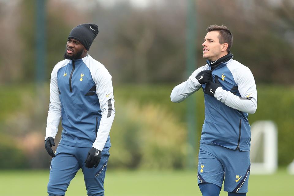 <p>Pairing: Tanguy Ndombele and Giovani Lo Celso</p> (Tottenham Hotspur FC via Getty Images)