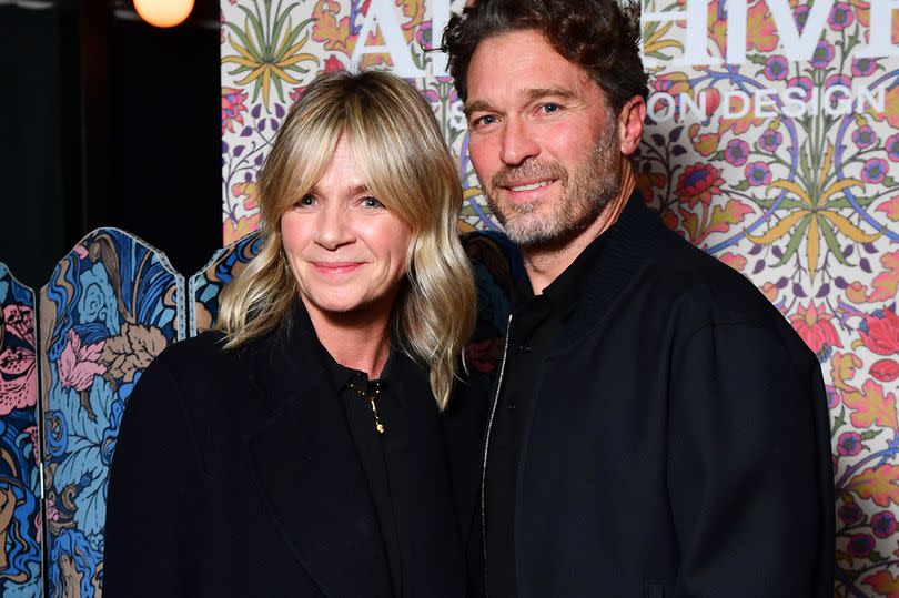 Zoe Ball and Michael Reed attend the launch event