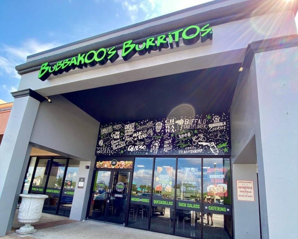 Bubbakoo's Burritos opened a location in Stuart, Fla., on Monday, May 22, 2023.