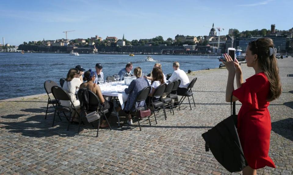 <span>Photograph: Stina Stjernkvist/AP</span>