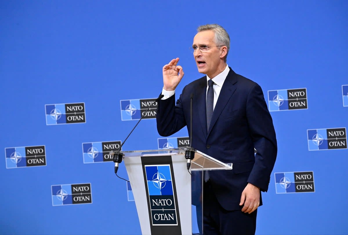 Nato general secretary Jens Stoltenberg (AFP via Getty Images)