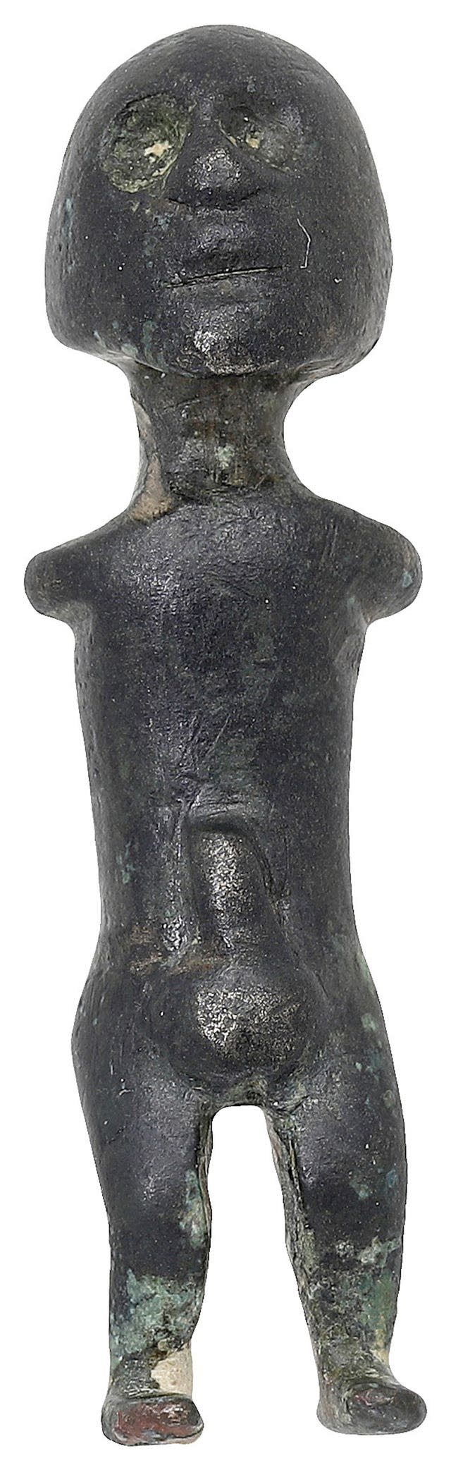 The bronze Celtic fertility figure