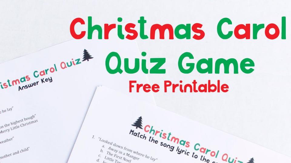 christmas carol quiz christmas games to play with your family