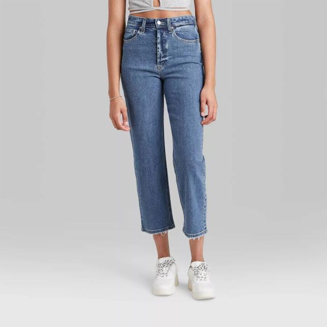 These $15 Straight-Leg Jeans Are So Affordable, I Literally Did a  Double-Take