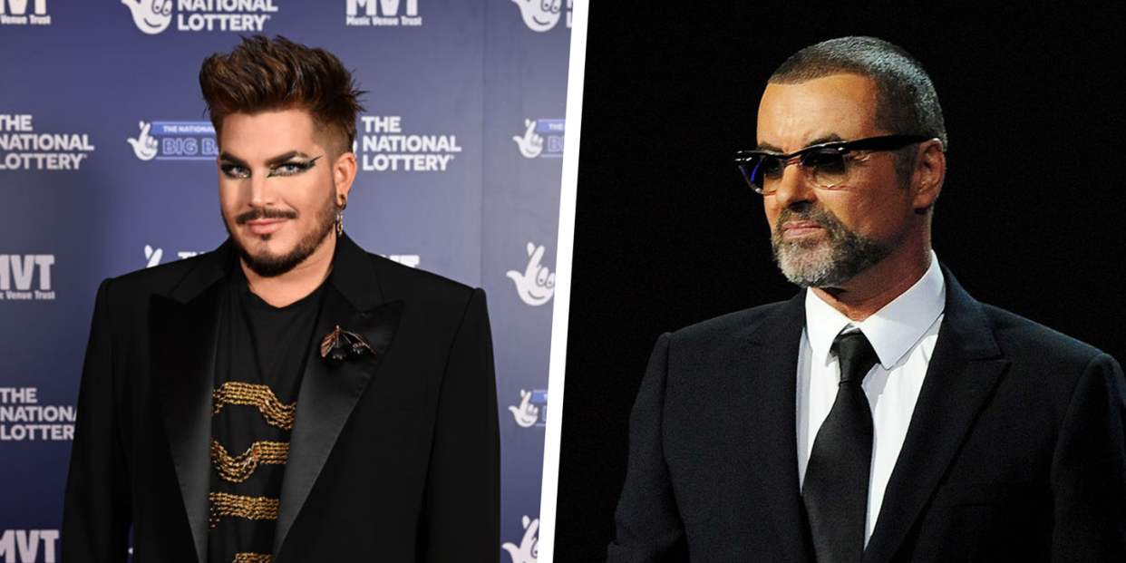 adam lambert and george michael