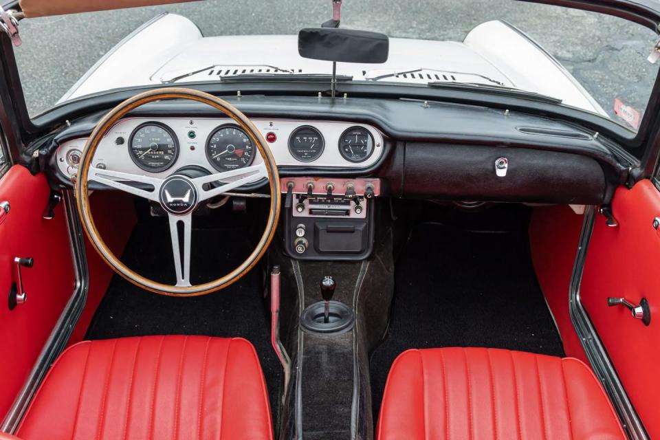 1966 honda s600 roadster interior