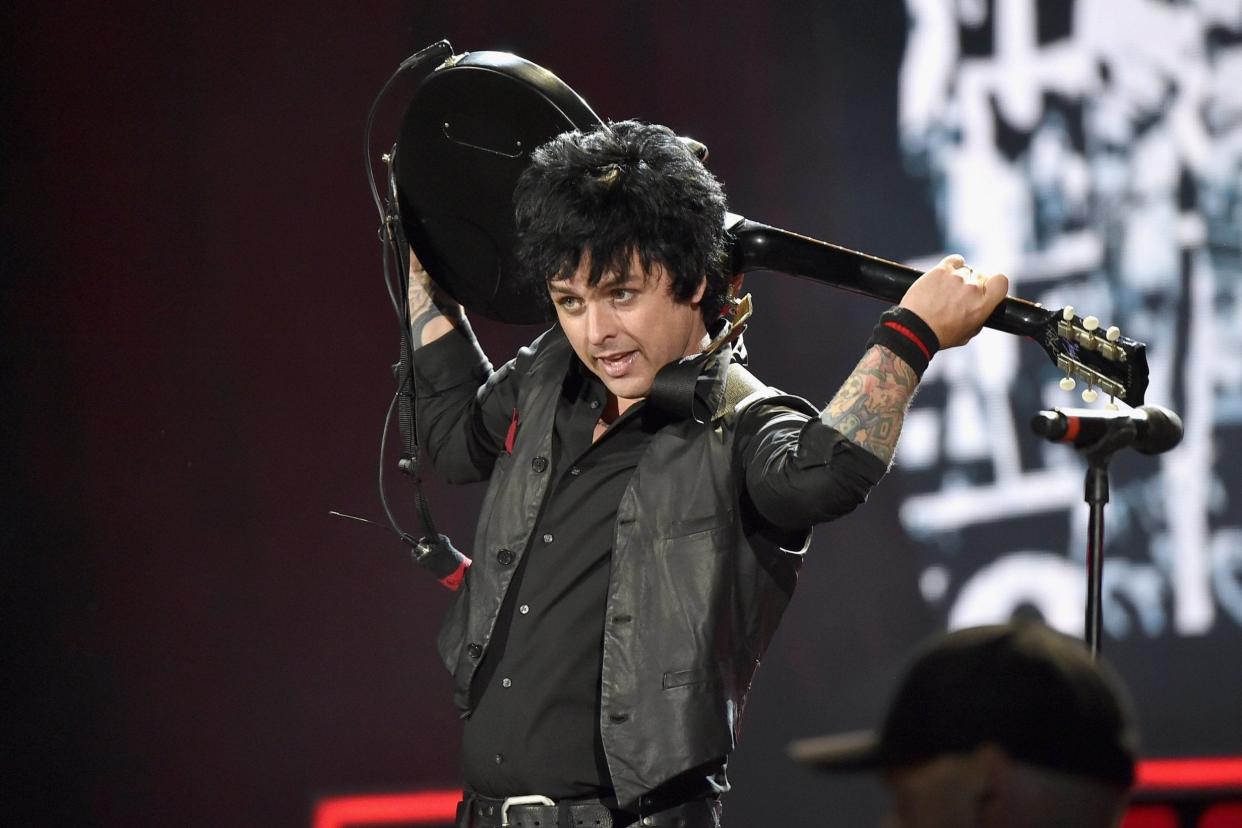 Billie Joe Armstrong of Green Day performs onstage during the 2017 Global Citizen Festival: Theo Wargo/Getty Images for Global Citizen