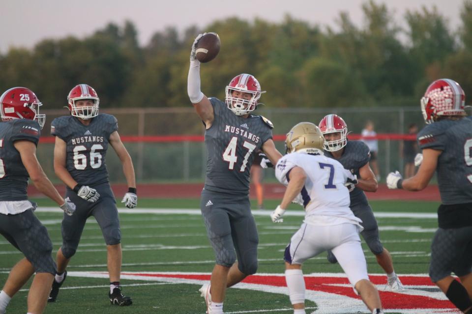 DCG's Dayne Mauk is one of the most dominant defenders in the state of Iowa.