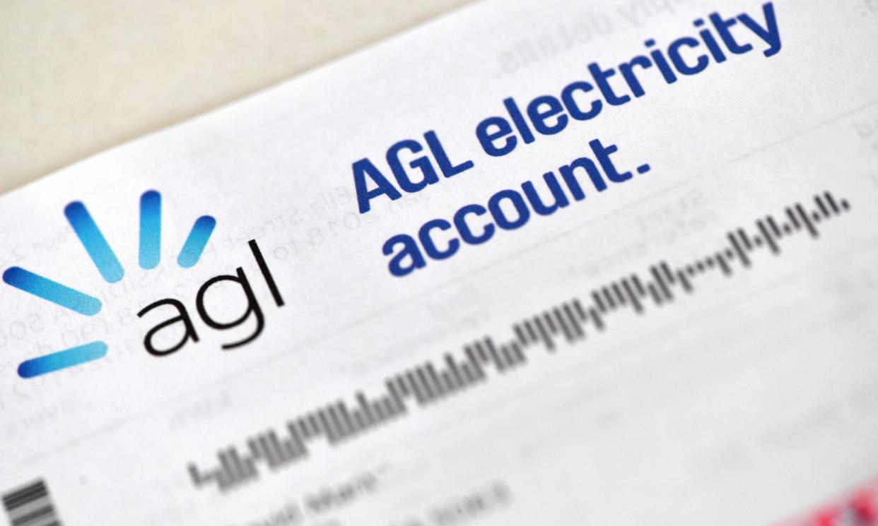 <span>Energy retailers, including AGL, used Centrepay to continue to deduct money from the welfare payments of low-income Australians long after they had ceased being customers.</span><span>Photograph: David Mariuz/AAP</span>