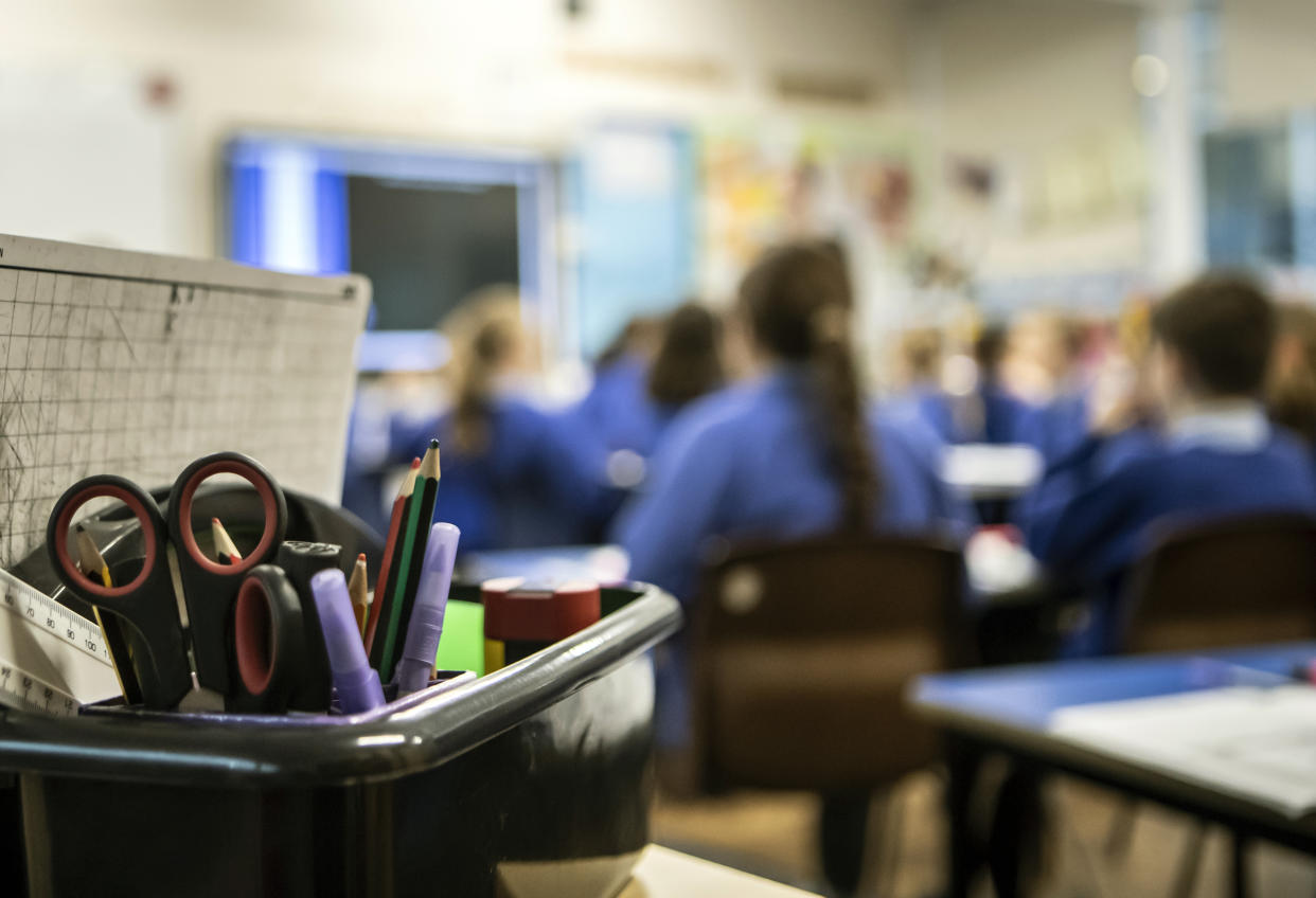 The recent outbreak has mostly impacted primary school-aged children. (PA)