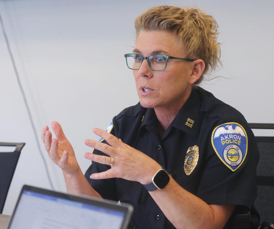 Akron Police Capt. Kris Beitzel says the loose animal issue in the city is "a people problem."