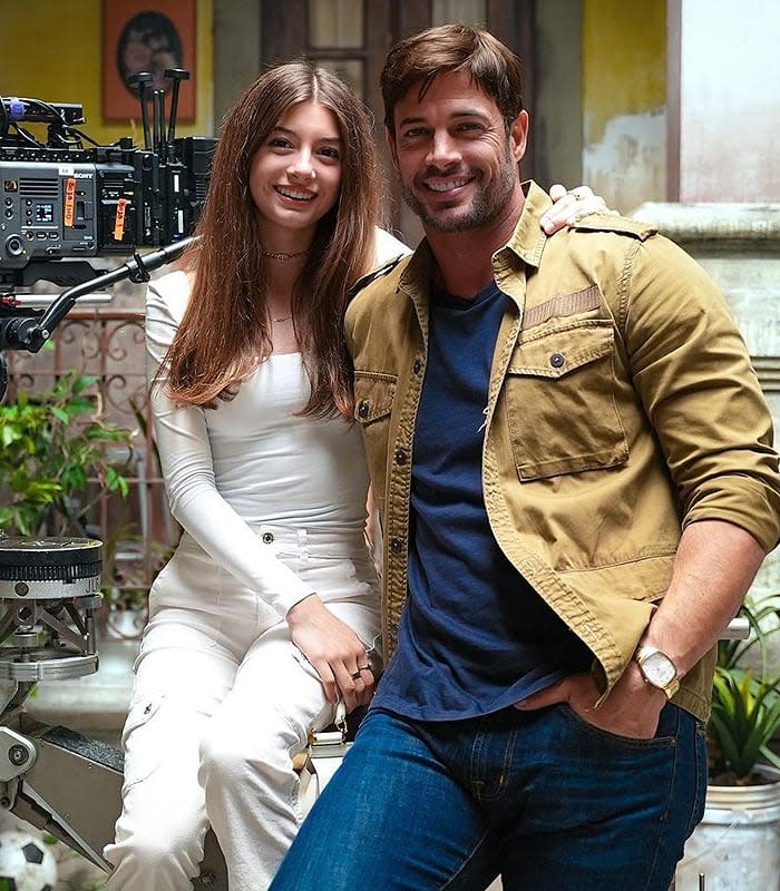 William Levy con su hija 