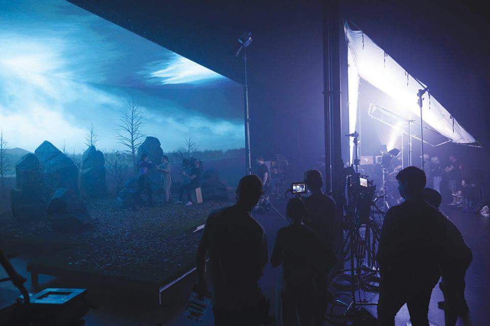 SCAD offers students a massive 50-foot-by-20-foot LED wall. Up next: an 11-acre backlot that is under construction.