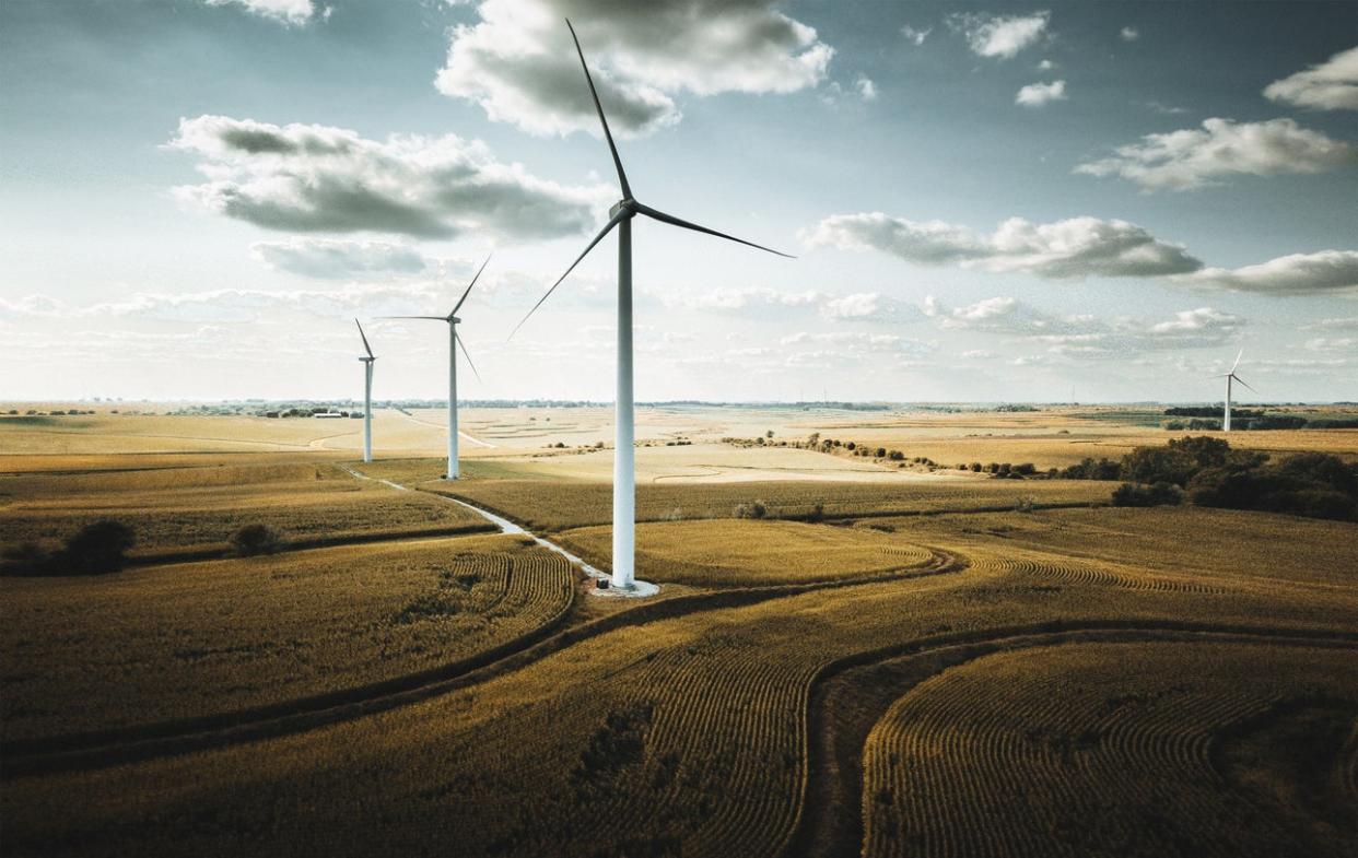 <p>Wind turbines in Nebraska</p> (Getty Images)