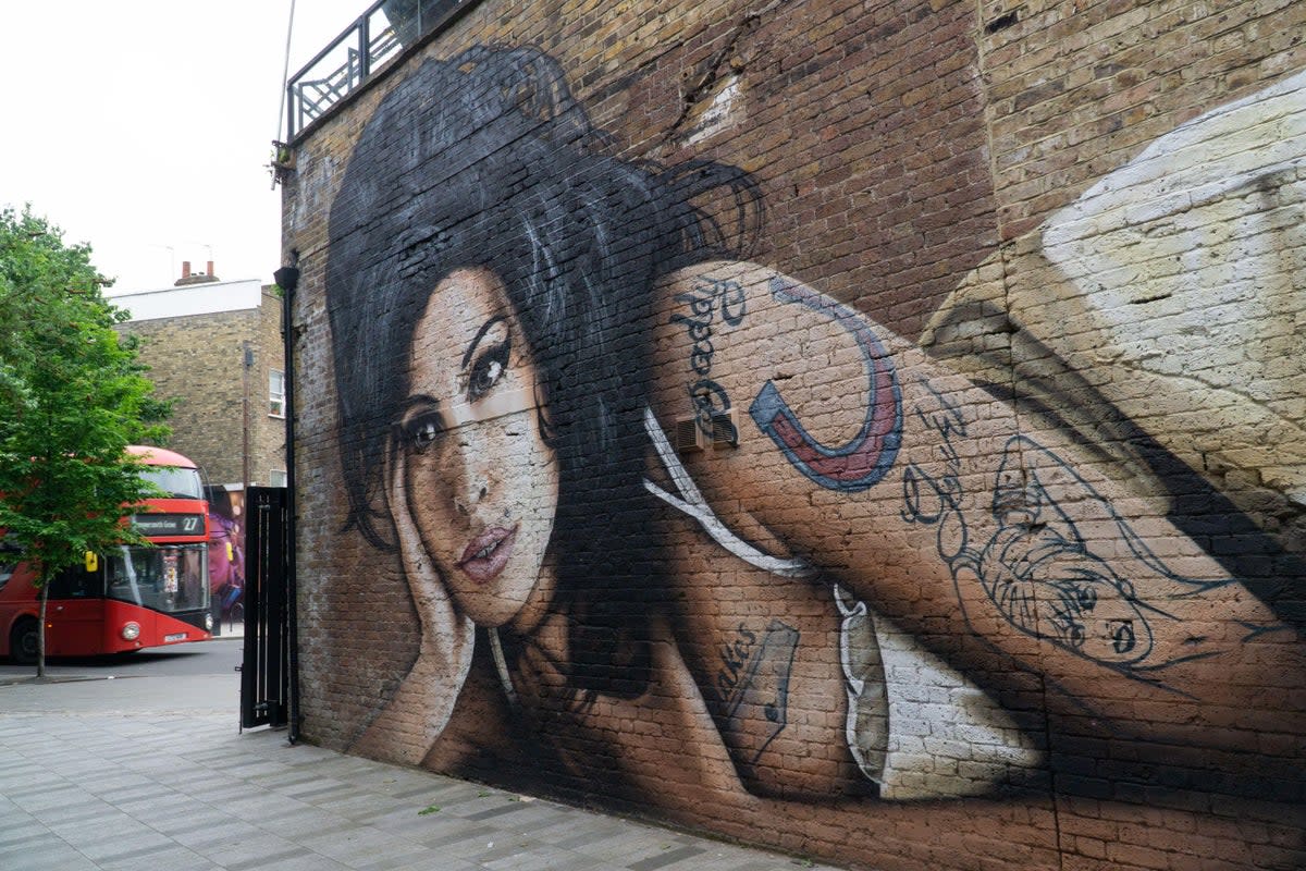 Amy Winehouse mural in Camden (Alamy Stock Photo)