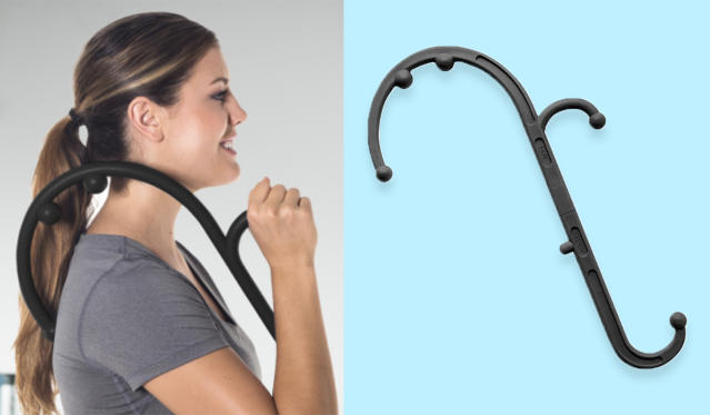 I tried this $18 self-massage cane and it relieved my pain — head to toe